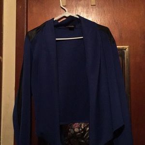 Blue and black jacket